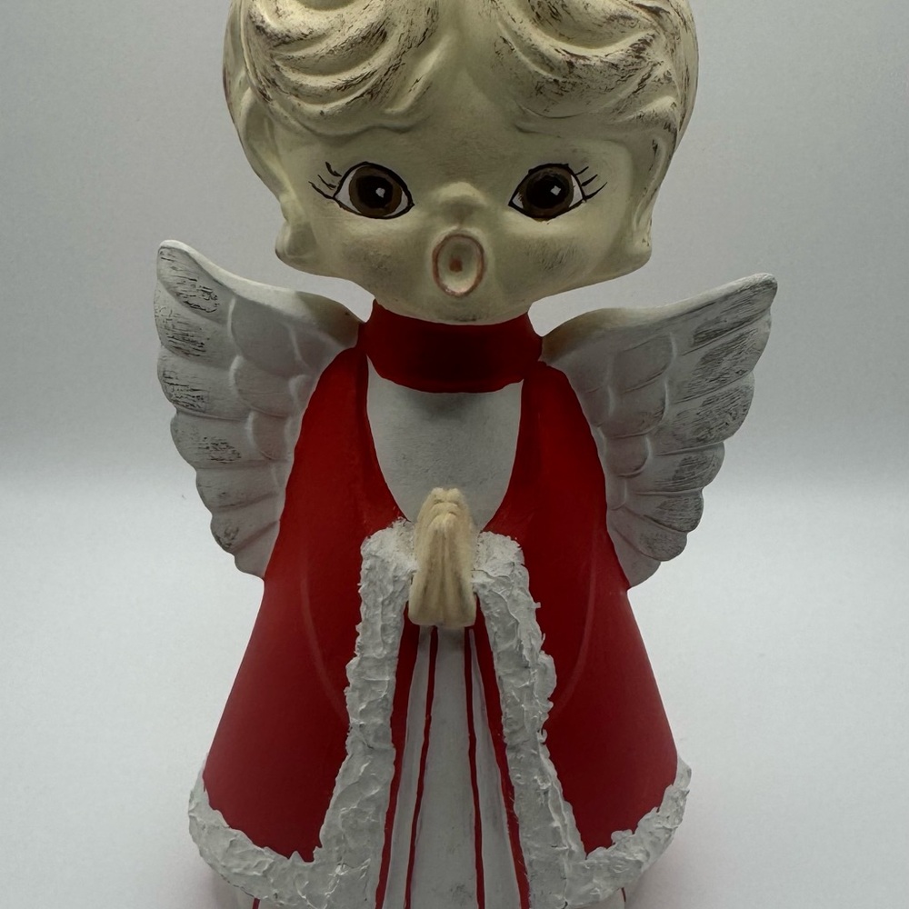 1970’s Vintage Ceramic Holland Mold Singing Angel